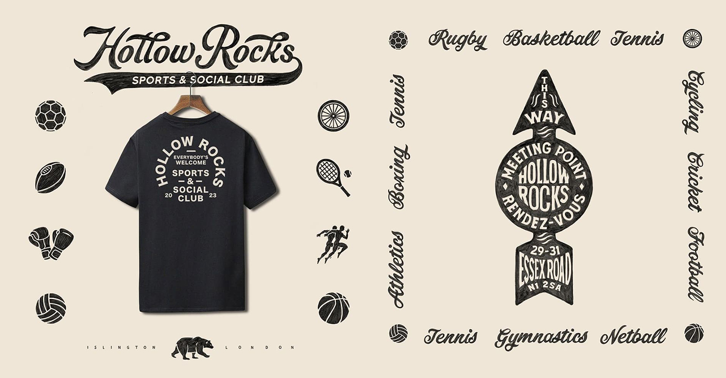 BMD Design / Hollow Rocks logo