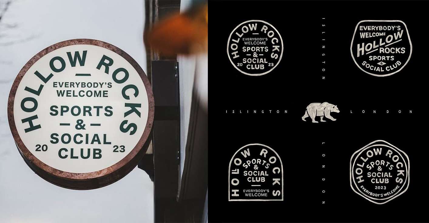 BMD Design / Hollow Rocks logo
