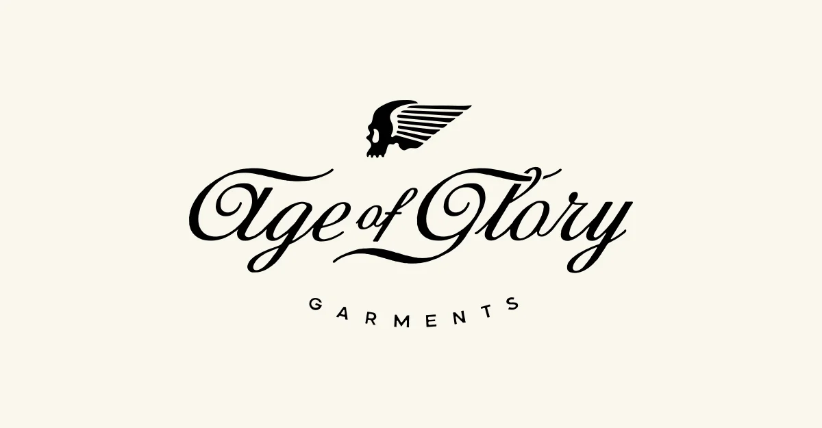 Age of Glory — vintage motorcycle logotype by BMD Design