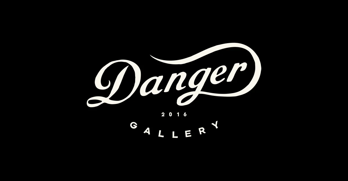 Danger — custom hand-drawn logo by BMD Design