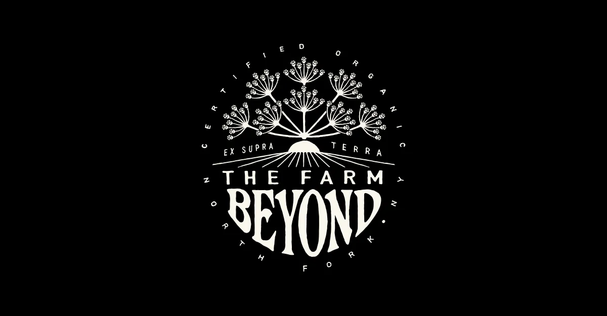 The Farm Beyond — botanical brand identity by BMD Design
