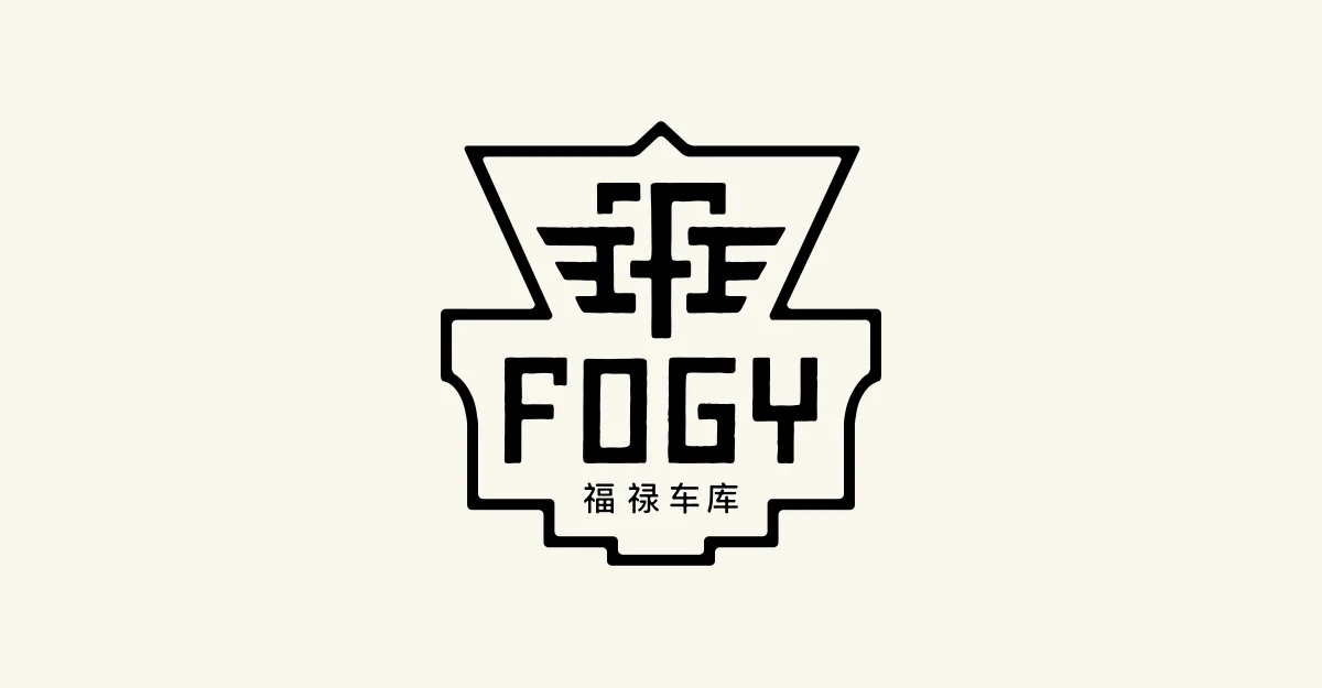 Foggy — artisanal brand mark by BMD Design