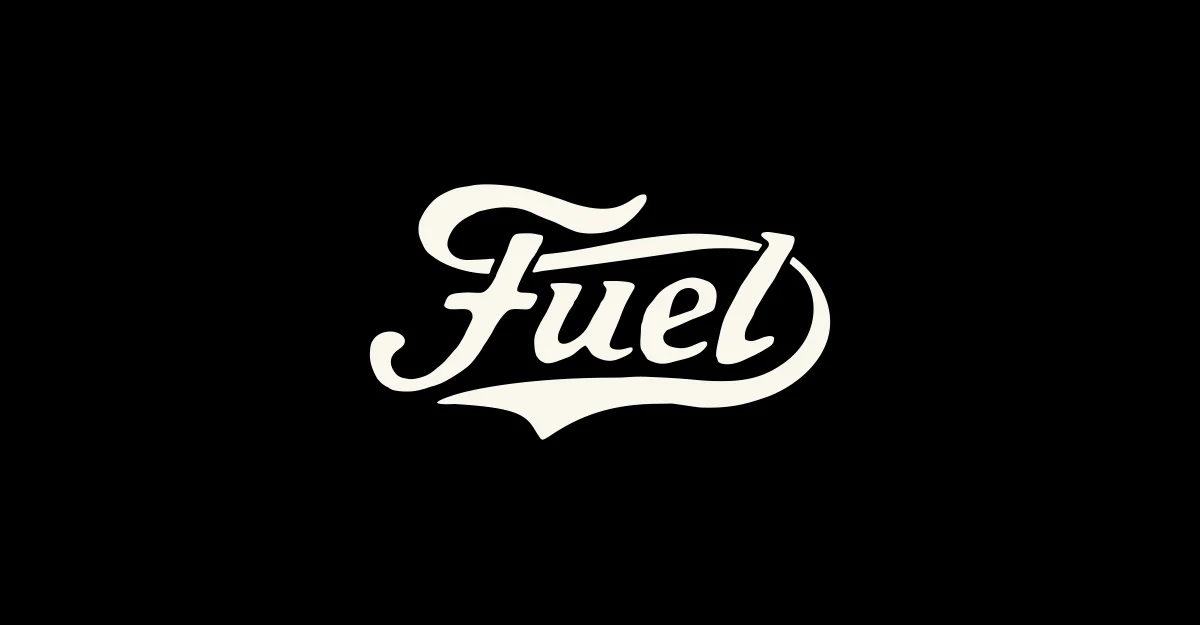 Fuel Motorcycles — hand-drawn brand identity by BMD Design