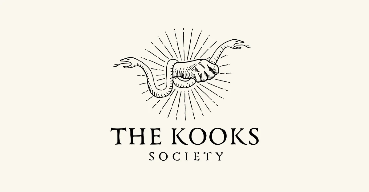 Kooks — custom brand mark by BMD Design