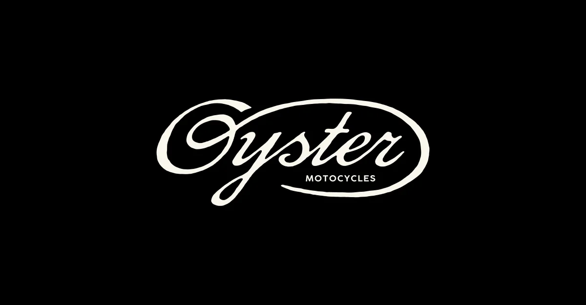 Oyster Motorcycles — raw workshop logo by BMD Design