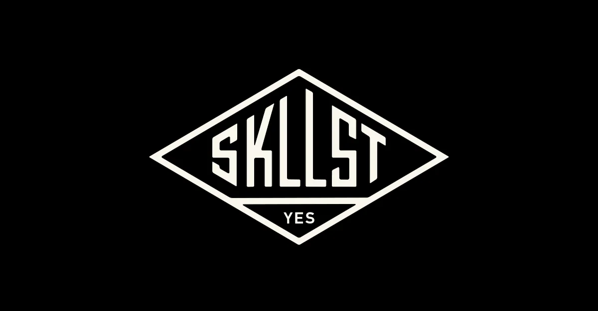 Skllst — typographic brand identity by BMD Design
