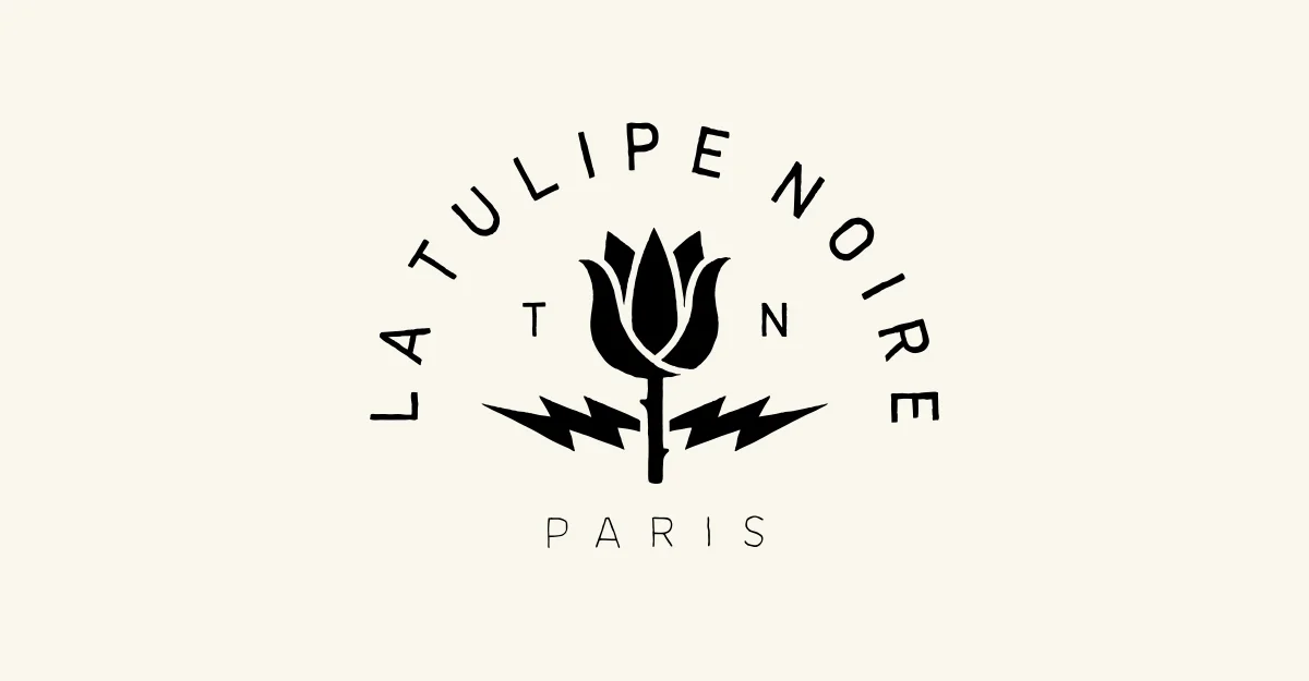 Tulipe Noire — artisanal brand mark by BMD Design