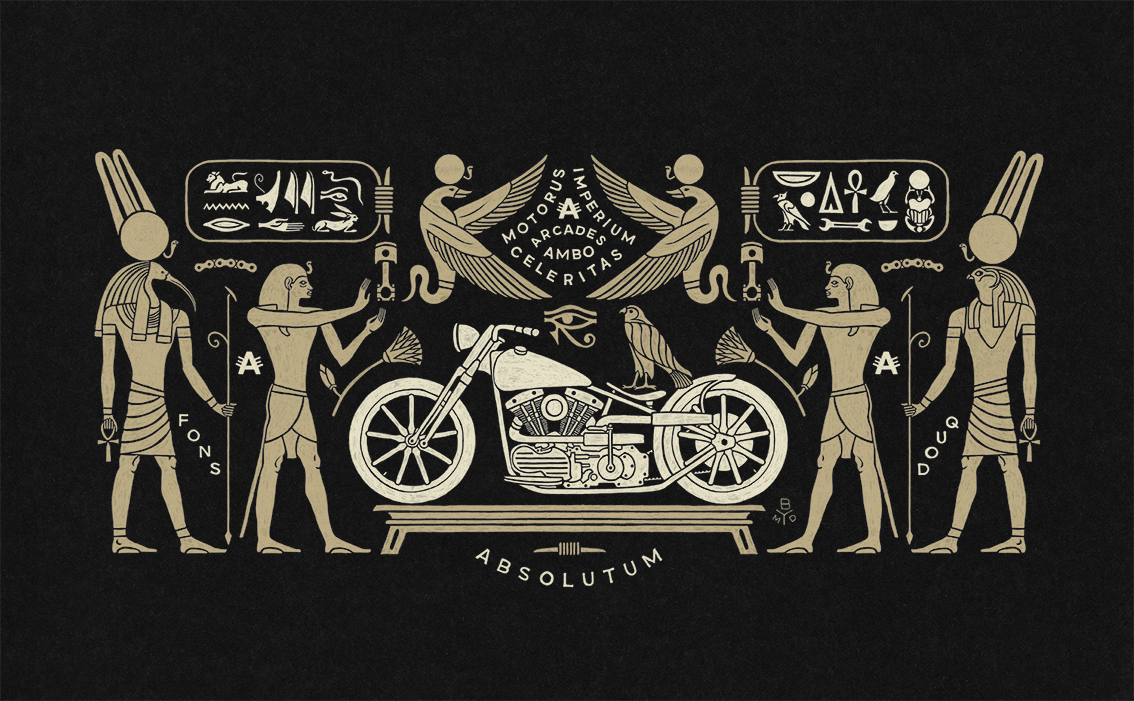 Louvre museum collection — artisanal hand-drawn logo and heritage brand identity by BMD Design