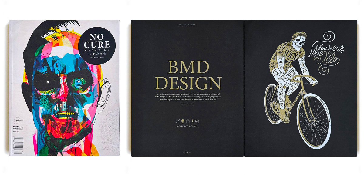 BMD Design — Feature in No Cure Magazine, Australia