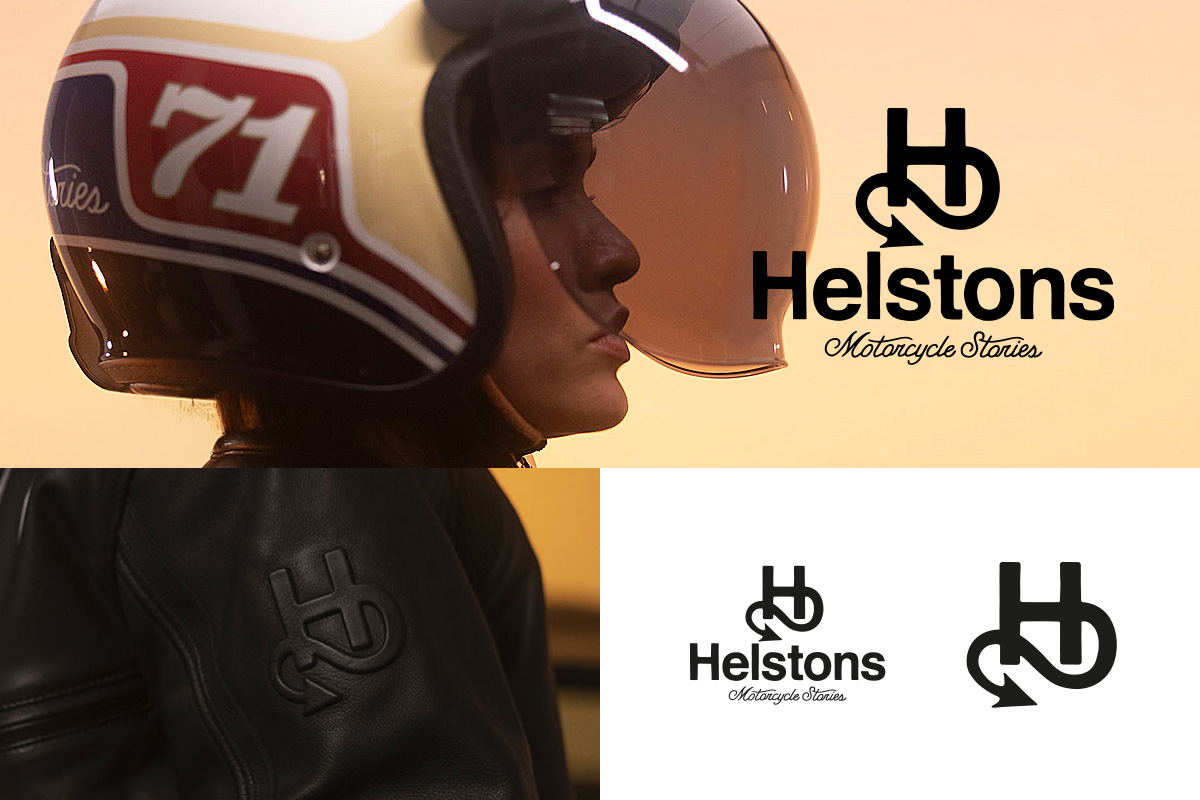 Helstons — rebranding and visual identity for motorcycle leather brand since 1985, by BMD Design