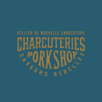 Artisanal packaging design and hand-drawn branding for Porkshop