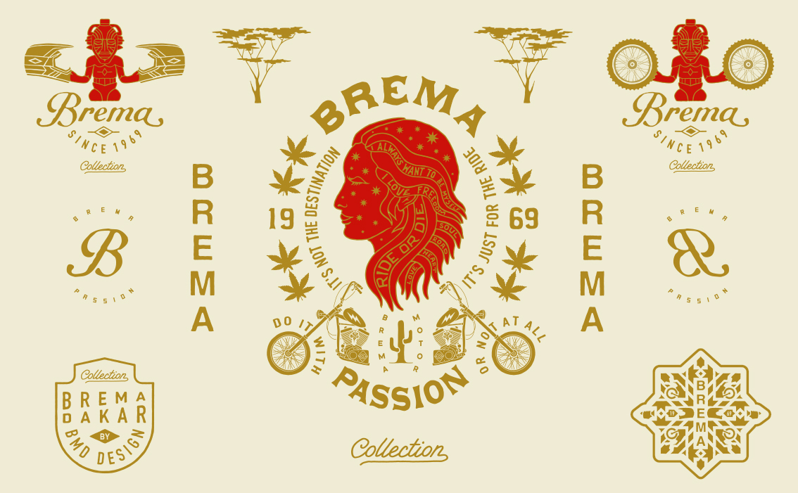 BMD Design, agence de création bordeaux, création logo pour Brema, Design graphique