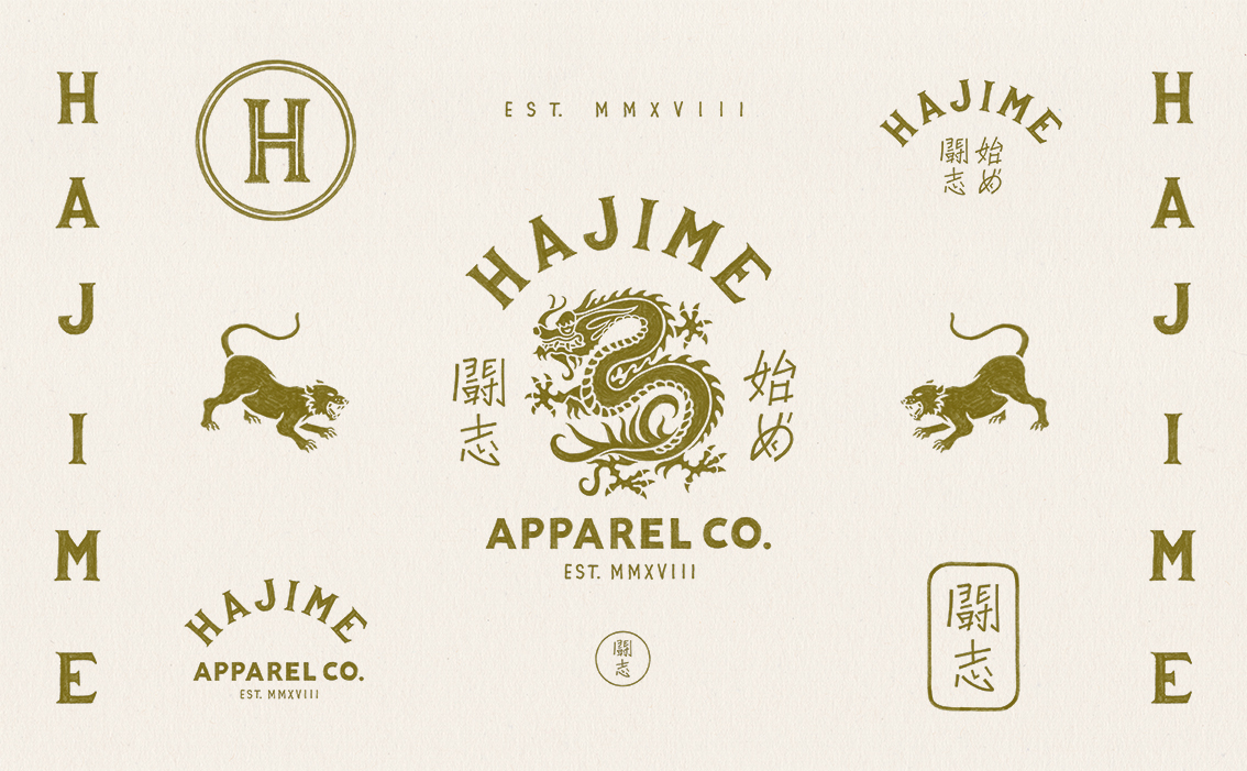 BMD Design, graphiste bordeaux, création logo pour Hajime japan, Motion design