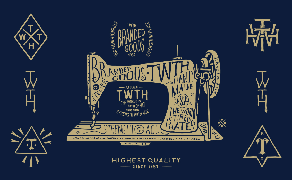 BMD Design, studio graphique bordeaux, charte graphique TWTH USA, Designer UX/UI