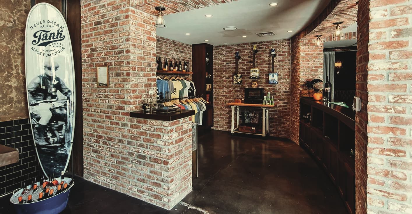 BMD Design / Logo / Tank Garage Winery