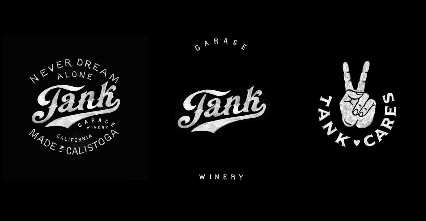 BMD Design / Logo / Tank Garage Winery