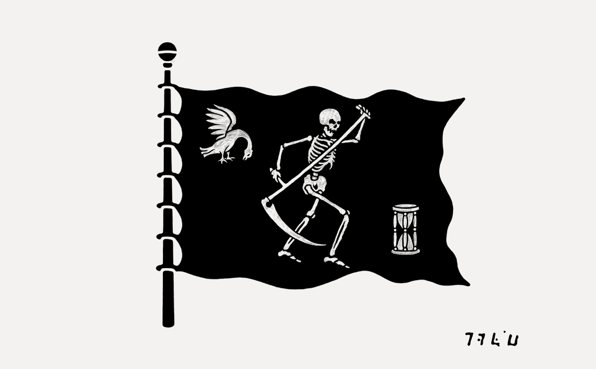Fun facts about pirate flags — illustrated guide by BMD Design for Ubisoft